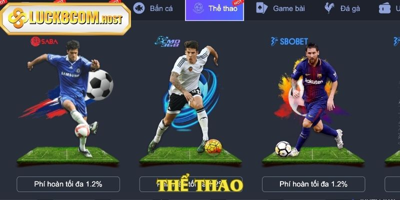 Luck8- giao dịch rút nạp nhanh chóng